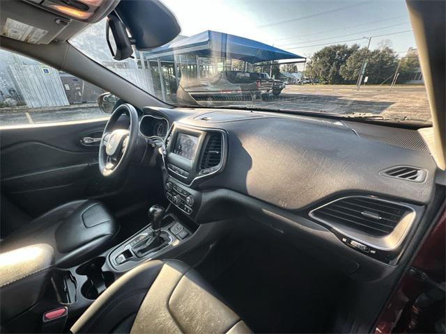 used 2021 Jeep Cherokee car, priced at $18,000