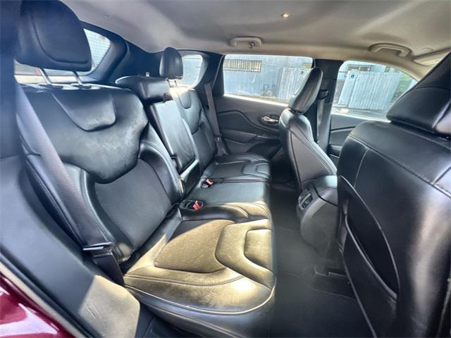 used 2021 Jeep Cherokee car, priced at $18,000