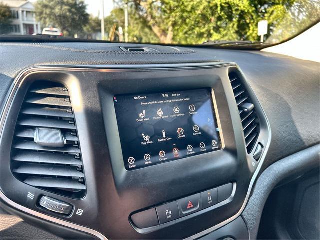 used 2021 Jeep Cherokee car, priced at $18,000