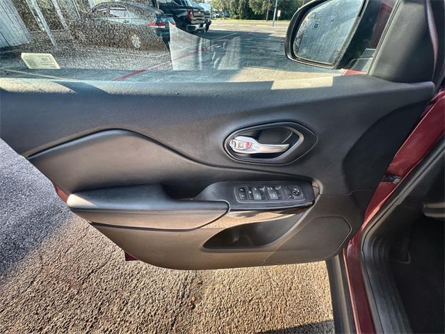 used 2021 Jeep Cherokee car, priced at $18,000