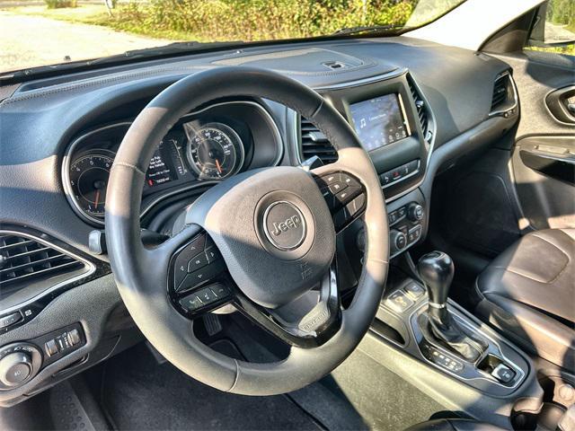 used 2021 Jeep Cherokee car, priced at $18,000