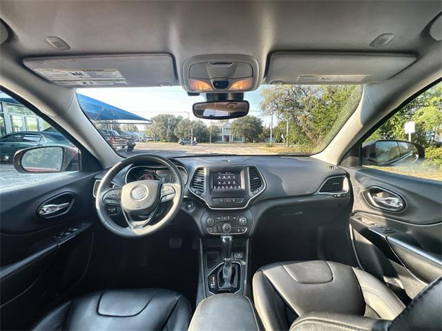 used 2021 Jeep Cherokee car, priced at $18,000