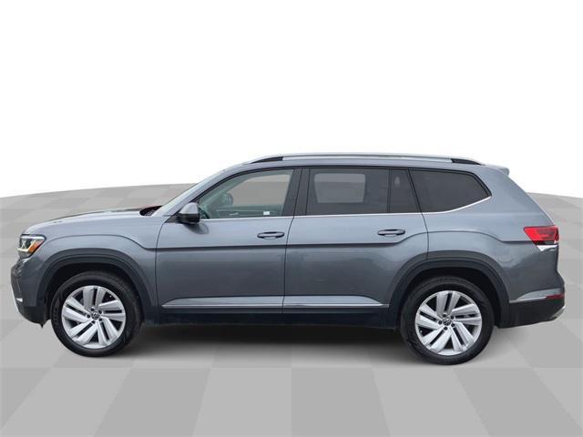 used 2021 Volkswagen Atlas car, priced at $28,000