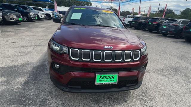 used 2022 Jeep Compass car, priced at $18,500
