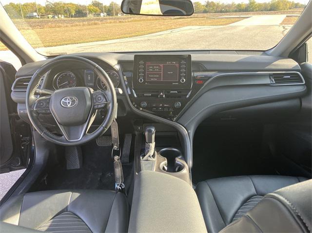 used 2021 Toyota Camry car, priced at $22,500