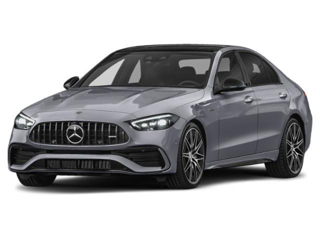 new 2024 Mercedes-Benz AMG C 43 car, priced at $74,935