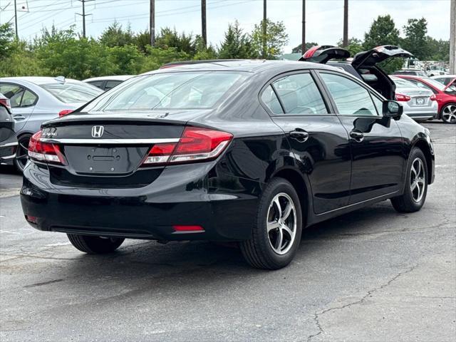 used 2015 Honda Civic car, priced at $12,388