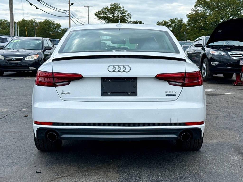 used 2017 Audi A4 car, priced at $13,395