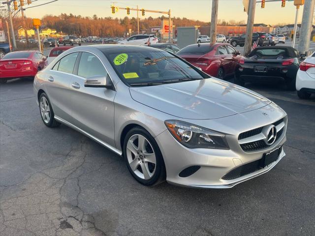 used 2018 Mercedes-Benz CLA 250 car, priced at $17,300