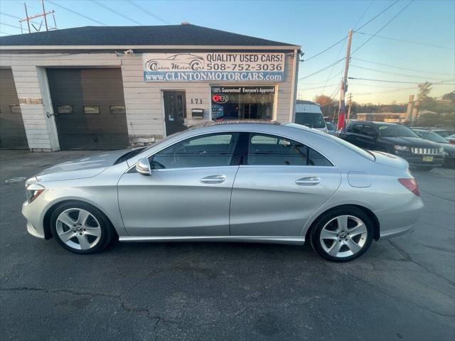 used 2018 Mercedes-Benz CLA 250 car, priced at $17,500