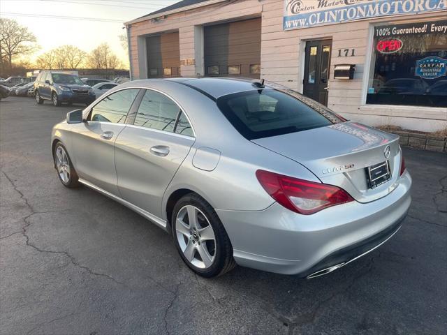 used 2018 Mercedes-Benz CLA 250 car, priced at $17,500