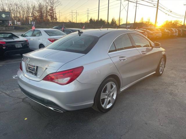 used 2018 Mercedes-Benz CLA 250 car, priced at $17,500