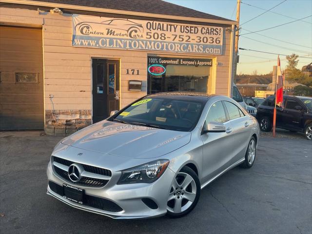 used 2018 Mercedes-Benz CLA 250 car, priced at $17,500