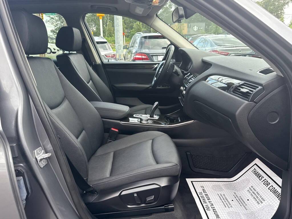 used 2017 BMW X3 car, priced at $18,950