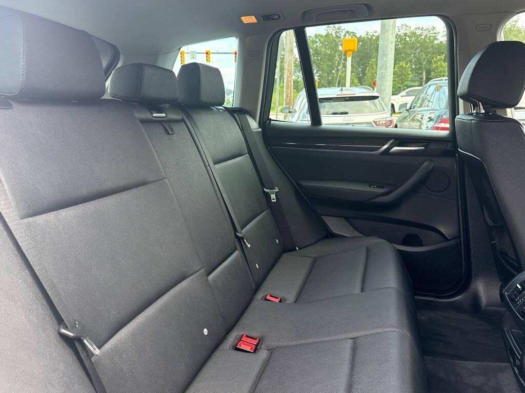 used 2017 BMW X3 car, priced at $18,950
