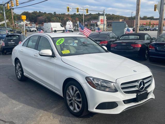 used 2015 Mercedes-Benz C-Class car, priced at $14,795