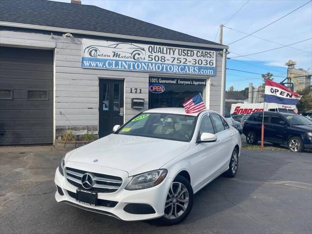 used 2015 Mercedes-Benz C-Class car, priced at $14,795