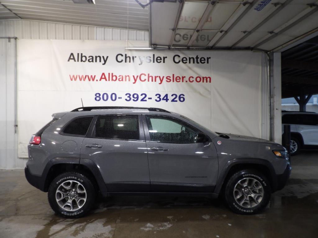 used 2022 Jeep Cherokee car, priced at $23,990