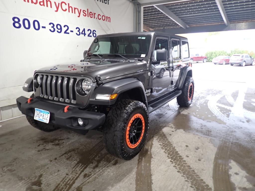 used 2019 Jeep Wrangler Unlimited car, priced at $31,990