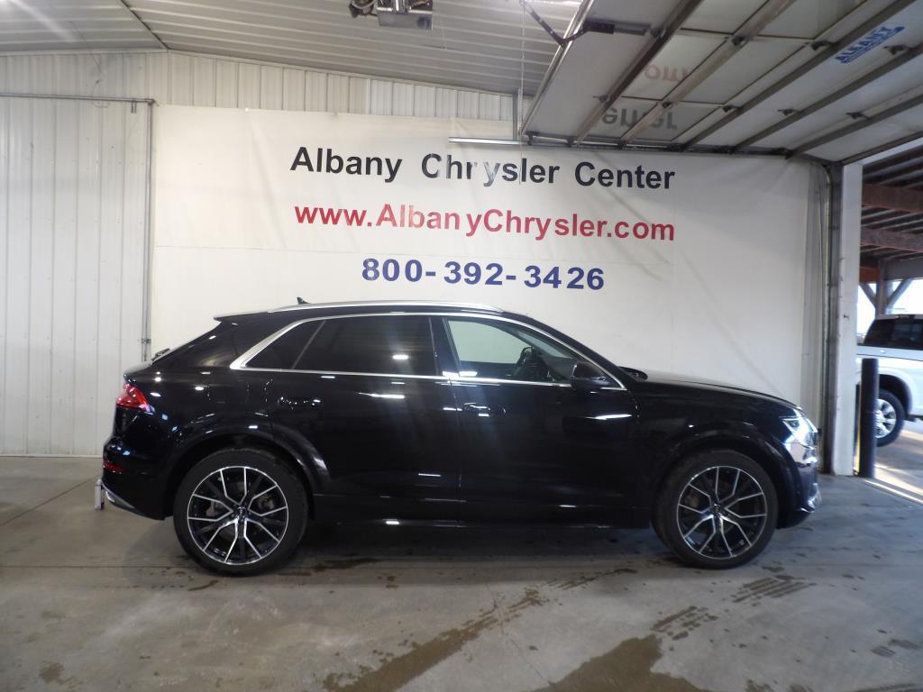 used 2020 Audi Q8 car, priced at $31,990