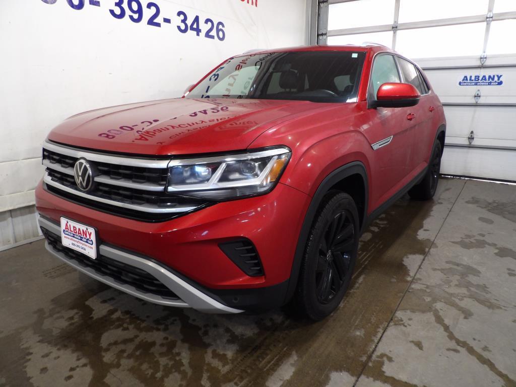 used 2022 Volkswagen Atlas Cross Sport car, priced at $26,990