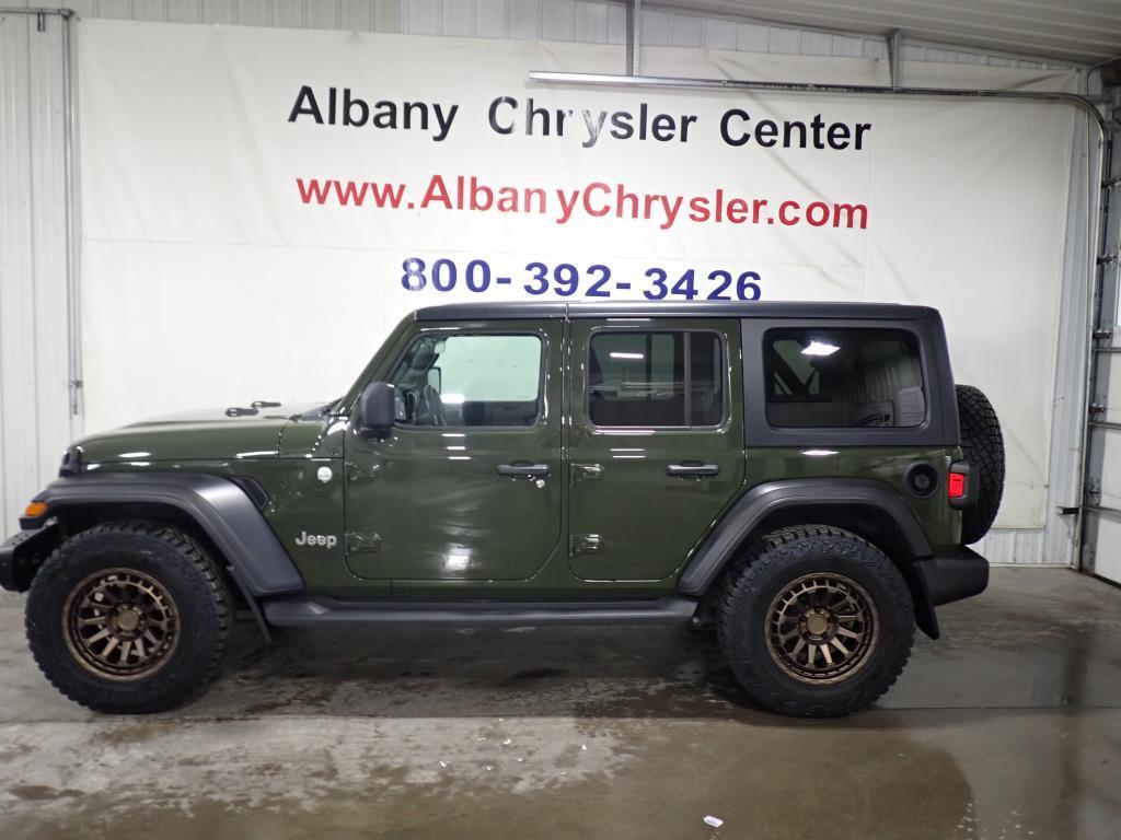 used 2021 Jeep Wrangler Unlimited car, priced at $34,990