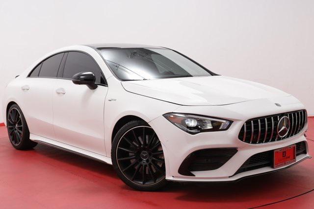 used 2020 Mercedes-Benz AMG CLA 35 car, priced at $29,111