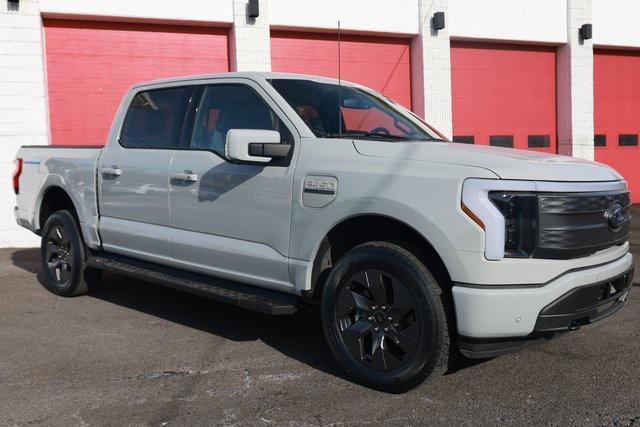 used 2023 Ford F-150 Lightning car, priced at $48,584