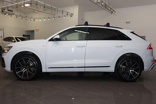 used 2020 Audi Q8 car, priced at $35,900