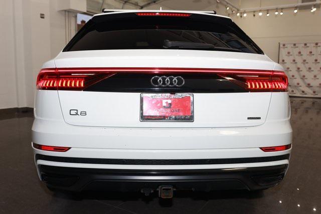 used 2020 Audi Q8 car, priced at $35,900