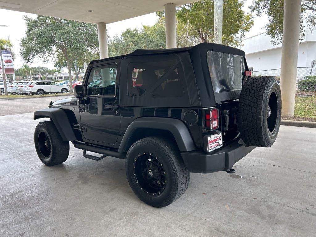 used 2017 Jeep Wrangler car, priced at $20,988