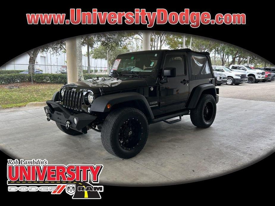 used 2017 Jeep Wrangler car, priced at $20,988