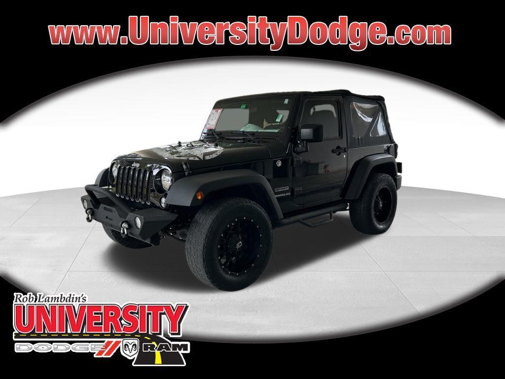 used 2017 Jeep Wrangler car, priced at $17,991