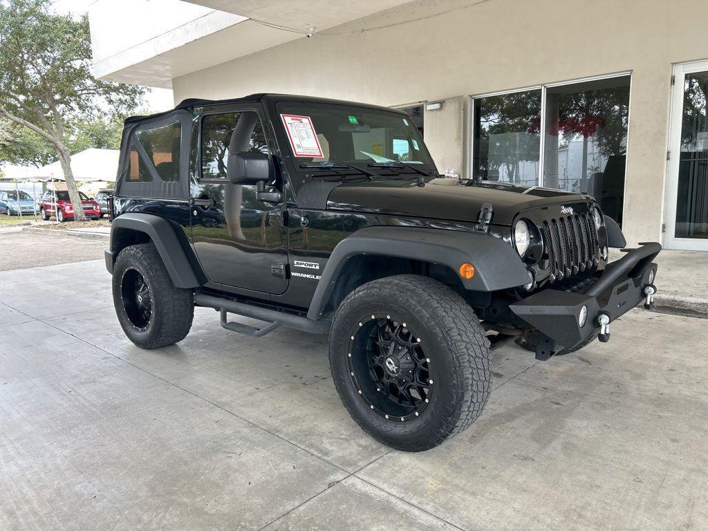 used 2017 Jeep Wrangler car, priced at $20,988