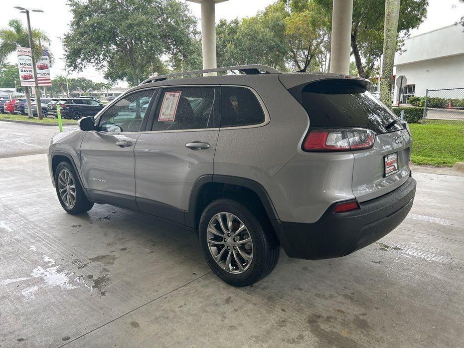 used 2021 Jeep Cherokee car, priced at $20,000