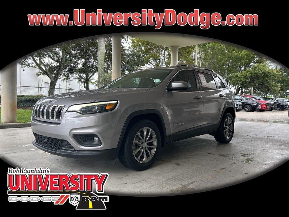 used 2021 Jeep Cherokee car, priced at $20,000