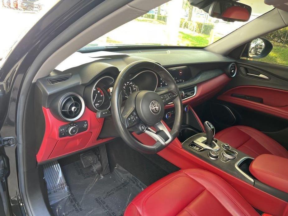 used 2021 Alfa Romeo Stelvio car, priced at $24,499