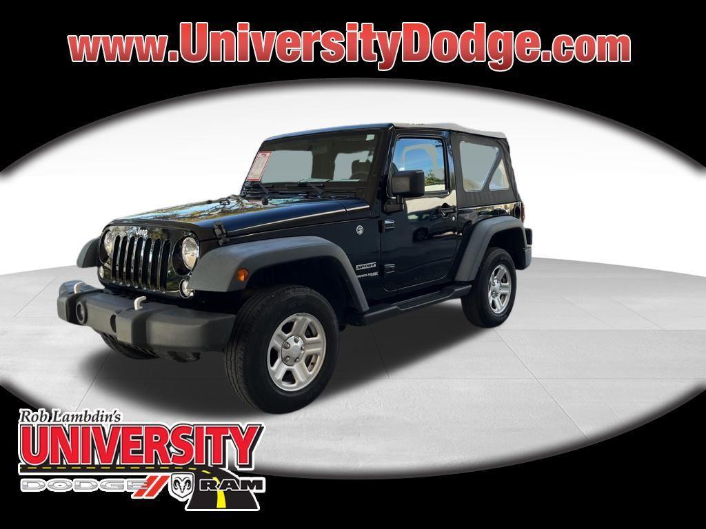 used 2018 Jeep Wrangler JK car, priced at $22,988