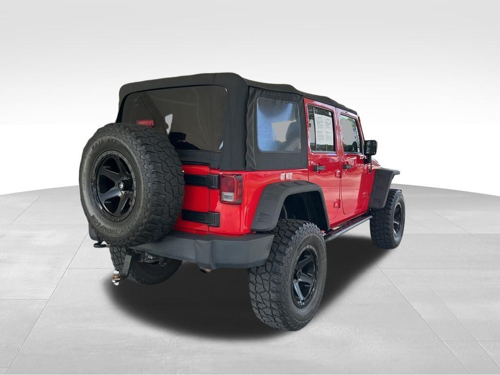 used 2014 Jeep Wrangler Unlimited car, priced at $19,618