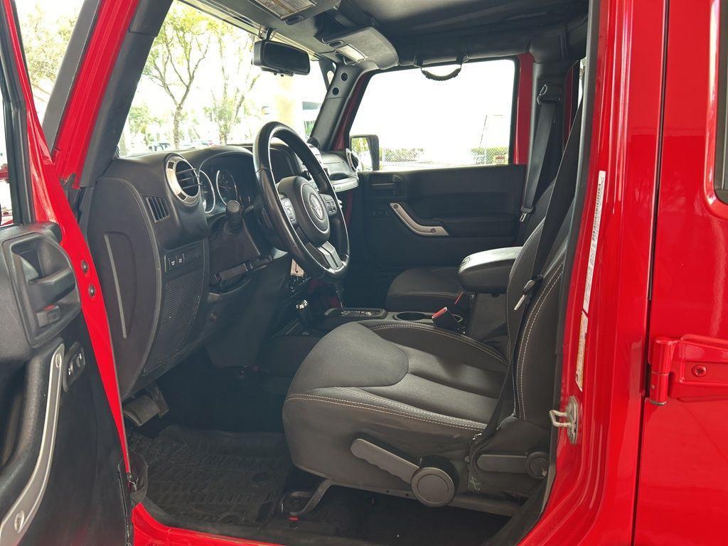 used 2014 Jeep Wrangler Unlimited car, priced at $19,618