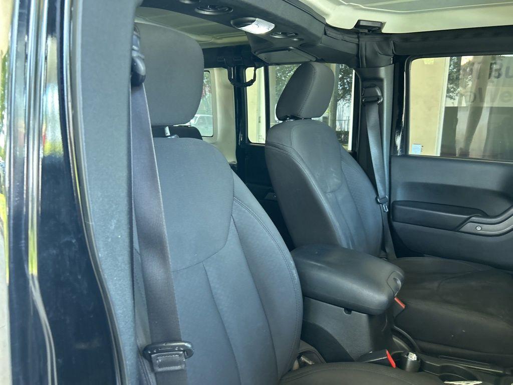 used 2016 Jeep Wrangler Unlimited car, priced at $14,600