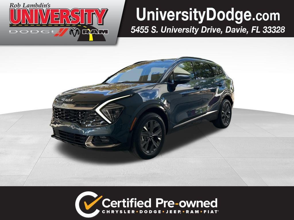 used 2023 Kia Sportage Hybrid car, priced at $32,500