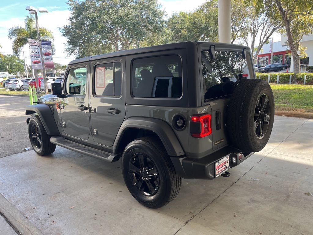 used 2021 Jeep Wrangler Unlimited car, priced at $30,051