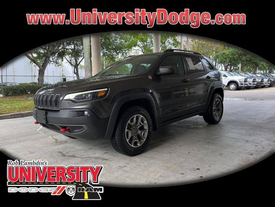 used 2021 Jeep Cherokee car, priced at $24,798