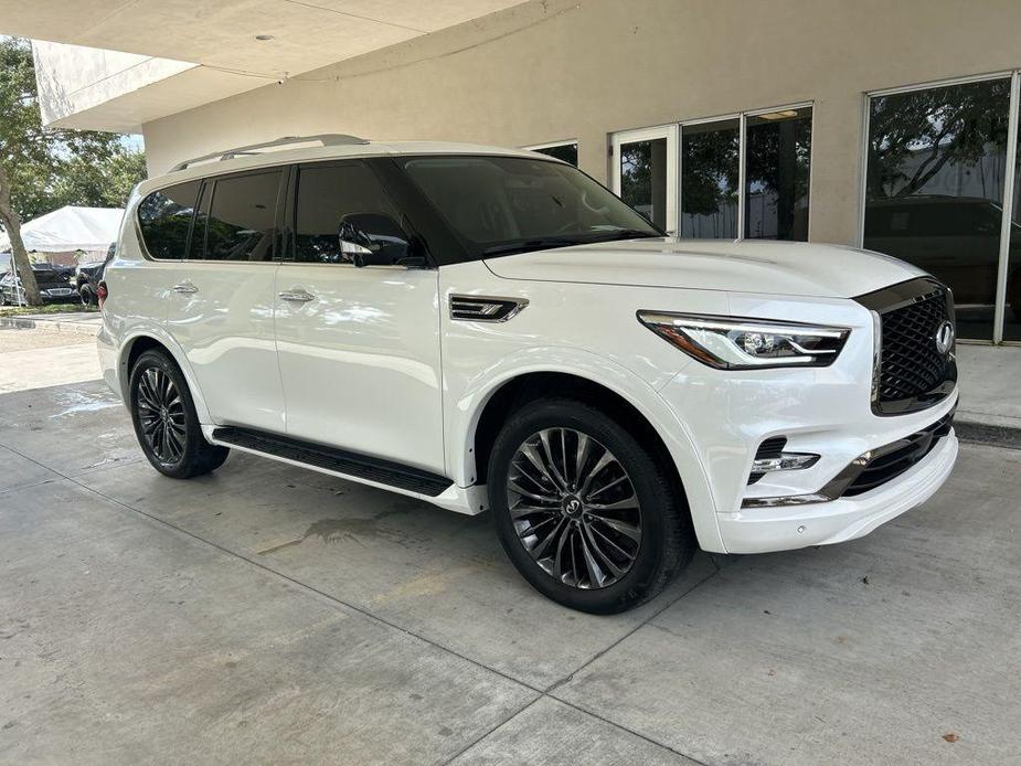 used 2021 INFINITI QX80 car, priced at $37,991