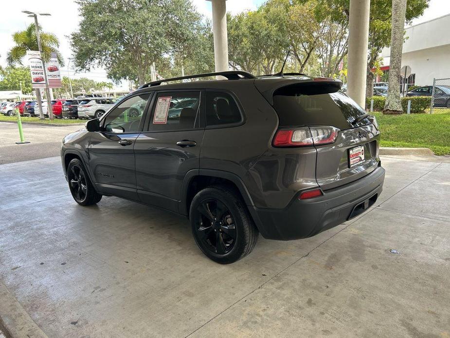 used 2021 Jeep Cherokee car, priced at $17,991