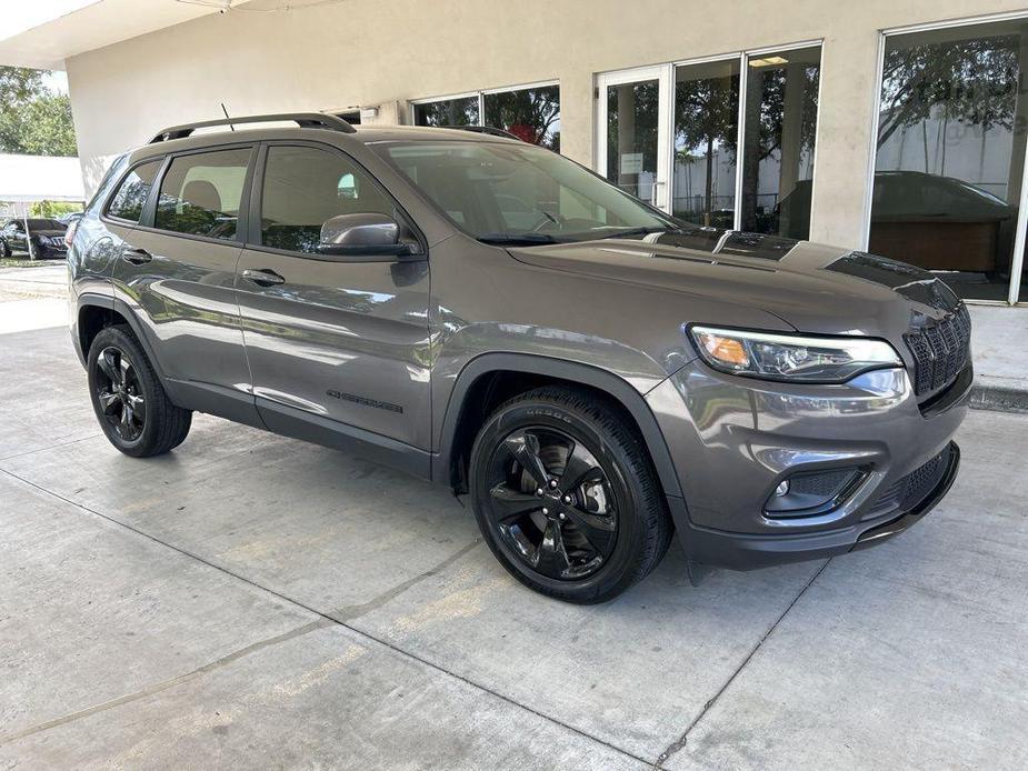 used 2021 Jeep Cherokee car, priced at $17,991