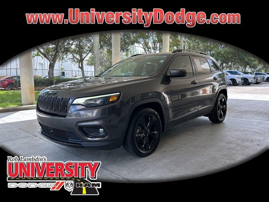 used 2021 Jeep Cherokee car, priced at $17,991