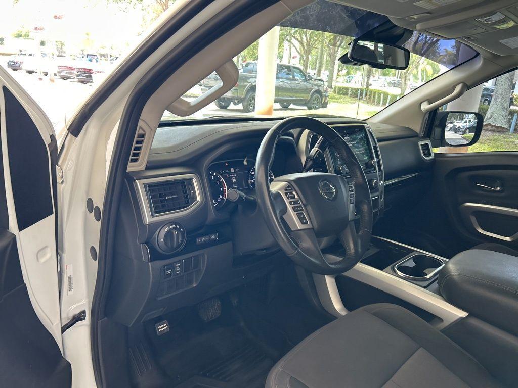 used 2021 Nissan Titan car, priced at $23,700