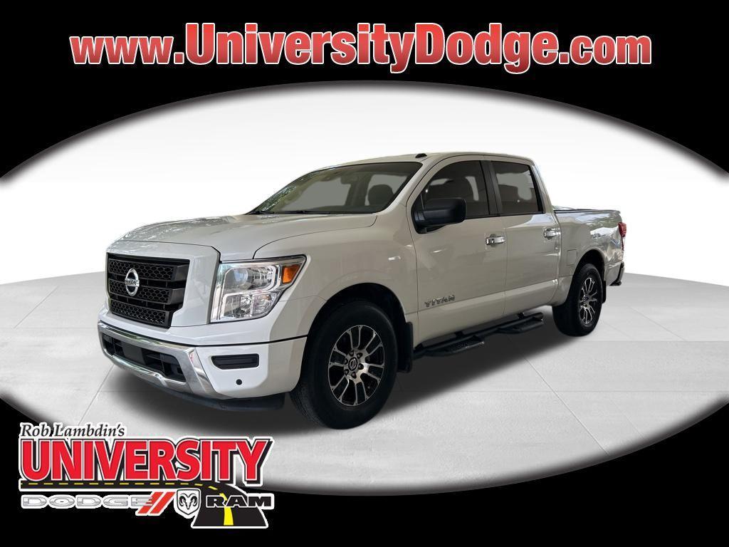 used 2021 Nissan Titan car, priced at $23,700